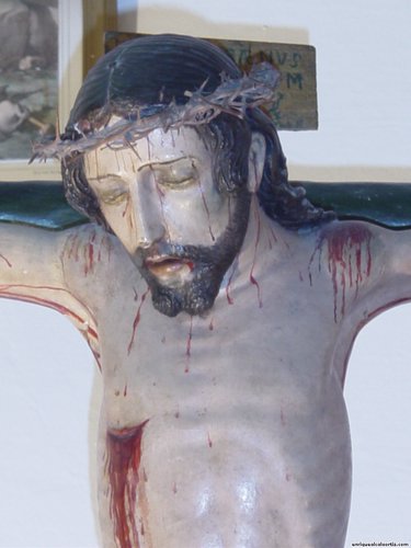 12.14.30. Crucificado de la sacristía del Carmen. Priego.