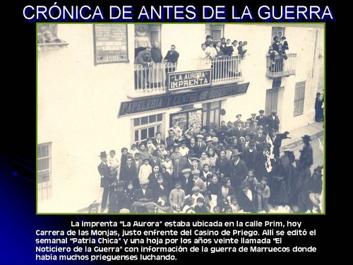 03.03.41. Crónica de antes de la guerra.