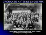 03.03.50. Crónica de antes de la guerra.