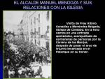 03.04.38. El alcalde Manuel Mendoza y sus relaciones con la iglesia.