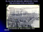 03.04.49. El alcalde Manuel Mendoza y sus relaciones con la iglesia.