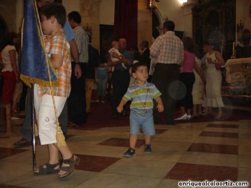 17.08.066. Procesiones infantiles. Priego, 2006. (Foto, Antonio Toro).