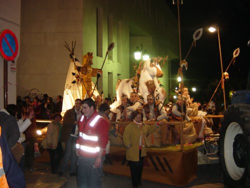 18.01.45. Cabalgata de Reyes Magos.