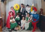 18.03.008. Carnaval. Grupo de amigos. 1984.