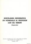 19.07.02.20. Miscelánea geográfica en homenaje al profesor Luis Gil Varón, por Rafael Osuna Luque.