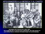 03.07.34. Aficionados a la música y al canto.