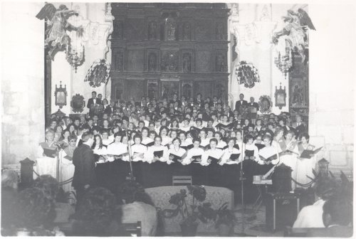 22.01.004.Coral Alonso Cano. Celebración del 350 aniversario de la Caridad. 1982.