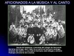 03.07.44. Aficionados a la música y al canto.