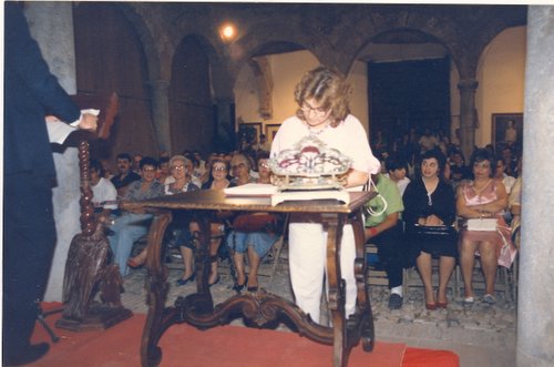 22.03.008. Inmaculada Serrano, la Pandueca femenina  más antigua.