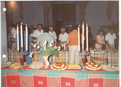 22.03.015. Cena de agosto de 1986. Vista parcial. La Pandueca.