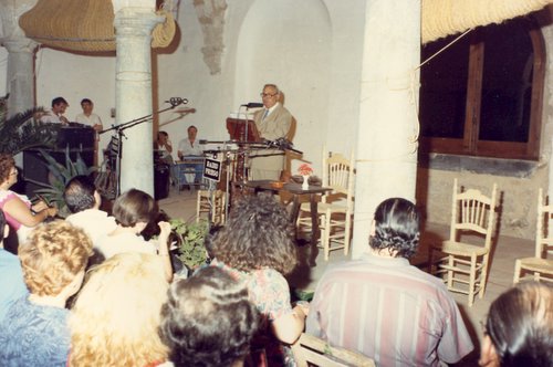 22.03.084.  Público asistente al recital. Foto, Gallardo.