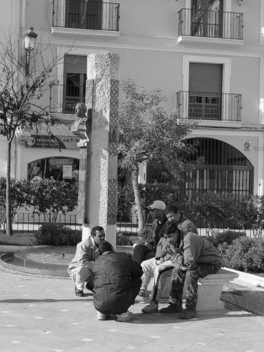 24.01.12. El Paseíllo. La plaza del pueblo.