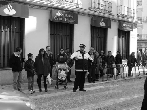 24.01.25. El Paseíllo. La plaza del pueblo.