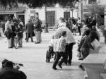 24.01.49. El Paseíllo. La plaza del pueblo.