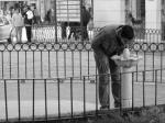 24.01.54. El Paseíllo. La plaza del pueblo.