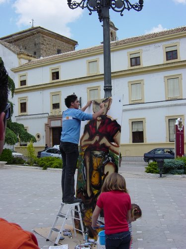 24.02.118. El Paseíllo. La plaza del pueblo.