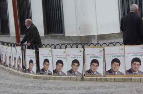 24.03.50. El Paseíllo. La plaza del pueblo.