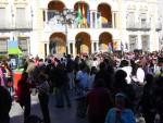 24.03.70. El Paseíllo. La plaza del pueblo.