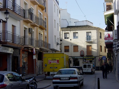 25.10. 006. Calles Lozano Sidro, San Marcos, Avda. España y Niceto Alcalá-Zamora. Priego. 2006.