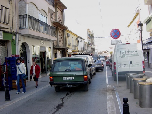 25.10. 019. Calles Lozano Sidro, San Marcos, Avda. España y Niceto Alcalá-Zamora. Priego. 2006.