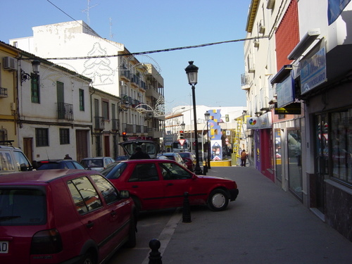 25.10. 020. Calles Lozano Sidro, San Marcos, Avda. España y Niceto Alcalá-Zamora. Priego. 2006.