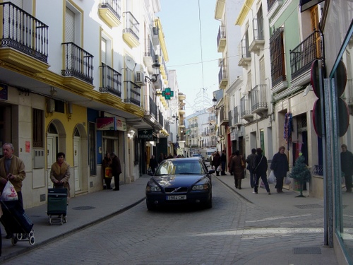 25.10. 117. Calles Lozano Sidro, San Marcos, Avda. España y Niceto Alcalá-Zamora. Priego. 2006.