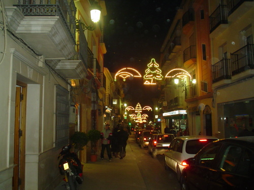 18.06.05.05. Iluminación. Navidad. Priego, 2006.