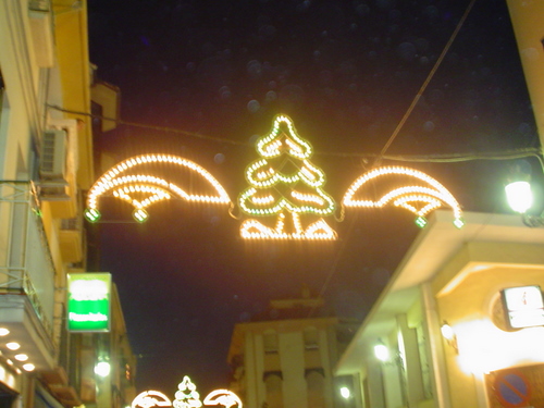 18.06.05.06. Iluminación. Navidad. Priego, 2006.