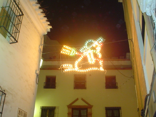 18.06.05.09. Iluminación. Navidad. Priego, 2006.