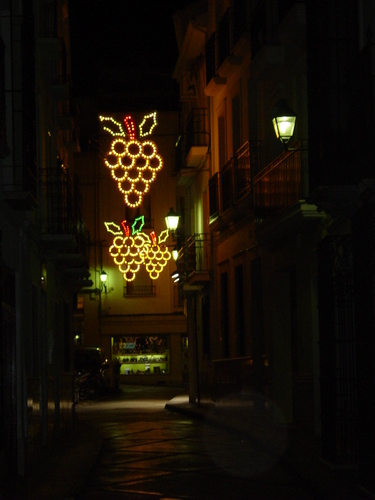 18.06.05.11. Iluminación. Navidad. Priego, 2006.