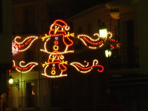 18.06.05.13. Iluminación. Navidad. Priego, 2006.