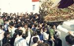 30.08.075. Nazareno. Semana Santa. Priego, 1989. (Foto, Arroyo Luna).