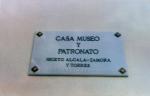 06.12.03. Placa indicativa de la Casa natal y museo.