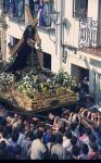 30.08.111. Nazareno. Semana Santa. Priego, 1995. (Foto, Arroyo Luna).