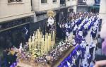 30.08.127. Nazareno. Semana Santa. Priego, 1996. (Foto, Arroyo Luna).