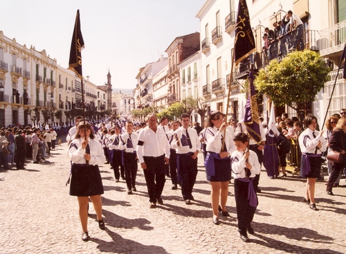 30.08.198. Nazareno. Semana Santa. Priego. 2000. (Foto, Arroyo Luna).