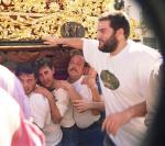 30.08.247. Nazareno. Semana Santa. Priego, 2000. (Foto, Arroyo Luna).