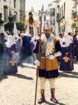 30.08.275. Nazareno. Semana Santa. Priego. 2000. (Foto, Arroyo Luna).