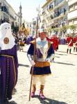 30.08.276. Nazareno. Semana Santa. Priego. 2000. (Foto, Arroyo Luna).