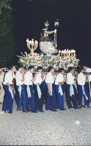 1985. Virgen de la Aurora. Arroyo Luna.