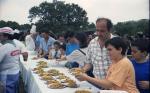 1989. XIII Romería Virgen de la Cabeza. 18 junio 1989. Arroyo Luna.