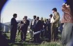 1992. Visita Consejero de Economía y Hacienda para ver las obras de la Villa. 26-11-92. Arroyo Luna.