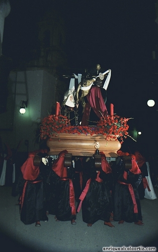 30.09.032.  Angustias. Semana Santa. Priego, 1997.(Foto, Arroyo Luna).