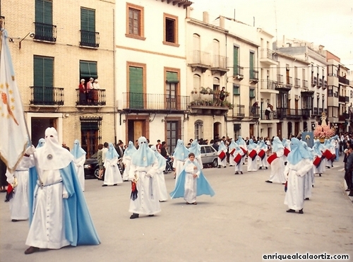 30.11.026. Resucitado. Semana Santa. Priego, 1993. (Foto, Arroyo Luna).