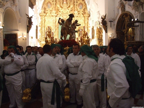 15.12.10.012. Columna. Semana Santa, 2007. Priego de Córdoba.