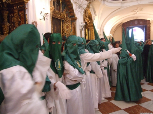 15.12.10.019. Columna. Semana Santa, 2007. Priego de Córdoba.