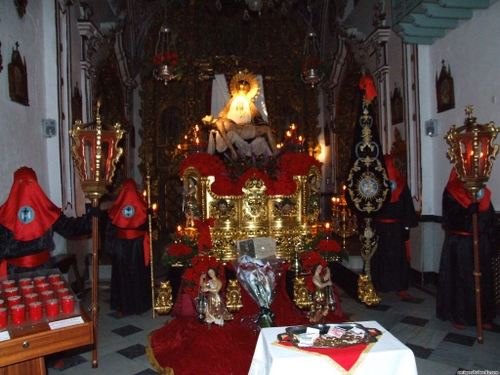 15.12.15.01. Iglesia de las Angustias. Jueves Santo,  2007. Priego de Córdoba.