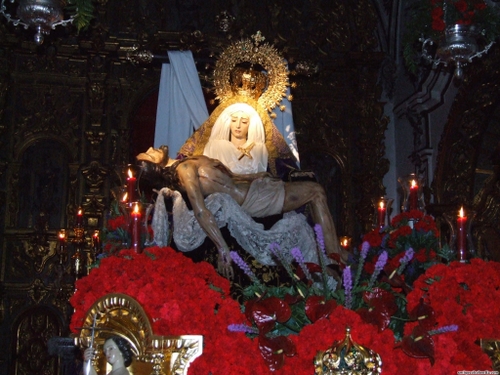 15.12.15.05. Iglesia de las Angustias. Jueves Santo,  2007. Priego de Córdoba.