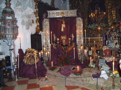 15.12.15.12. Iglesia de la Aurora. Jueves Santo,  2007. Priego de Córdoba.