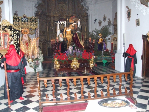 15.12.15.22. Iglesia de las Mercedes. Jueves Santo,  2007. Priego de Córdoba.